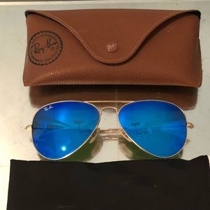 rayban blue flash lenses